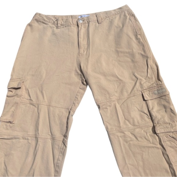 Wide Leg Cream Pants - Picture 3 of 13